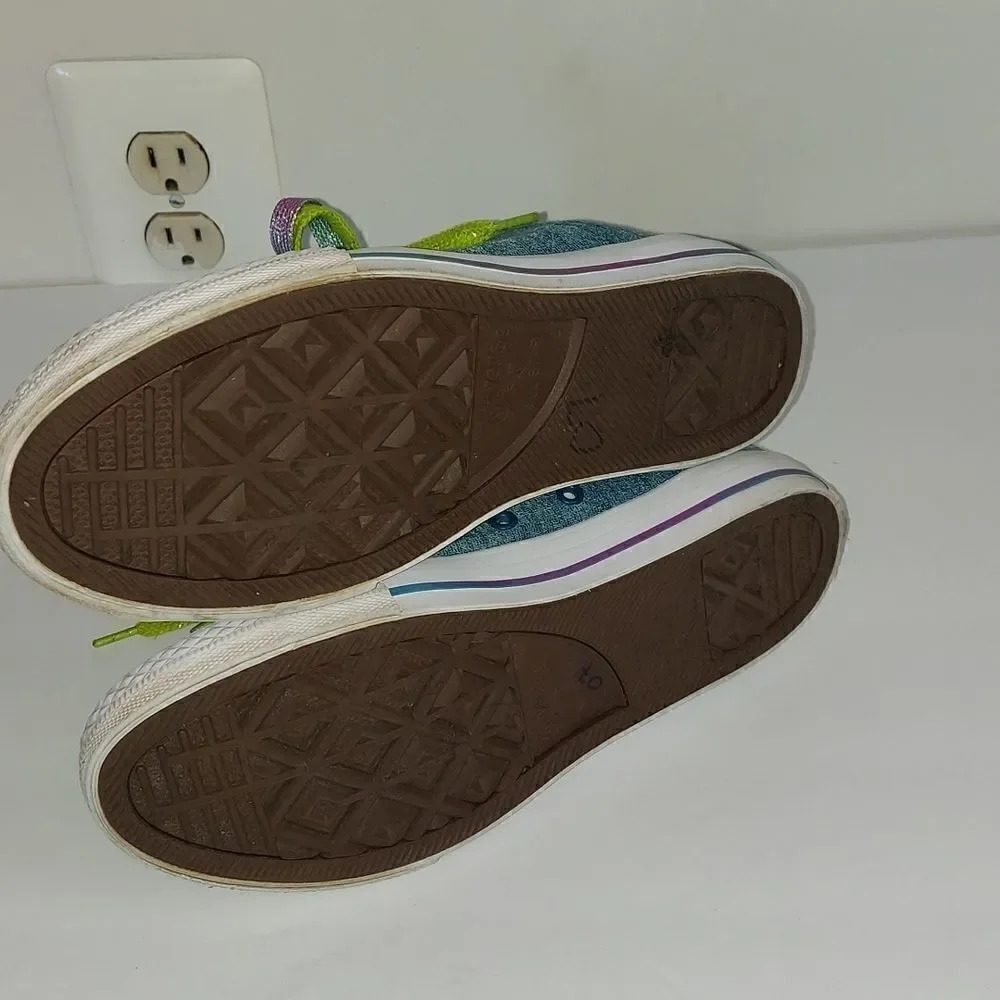 Converse Chuck Taylor All Star Loopholes Hi Sneakers Sz 4